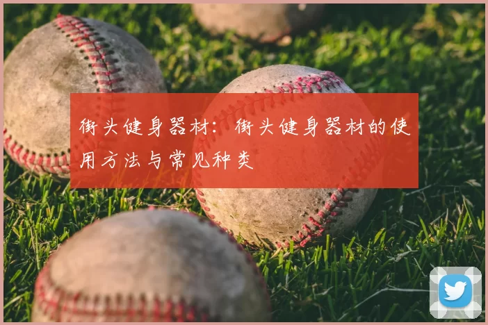 街头健身器材:街头健身器材的使用方法与常见种类