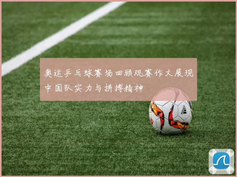 奥运乒乓球赛场回顾观赛作文展现中国队实力与拼搏精神